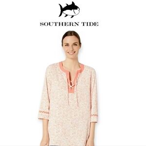 Southern Tide Women's Hailey Coral Tunic | Vacation, Beach & Spring Break Mom